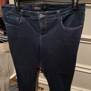 Plus Size Torrid Dark Jeans